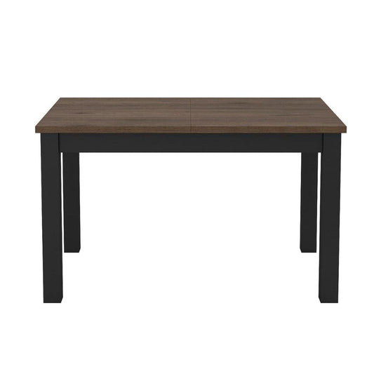 Olin - Extendable table - Okapi walnut - matte black