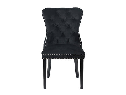 Armchair AUGUSTA VELVET BLACK FRAME/BLACK BLUEVEL19 