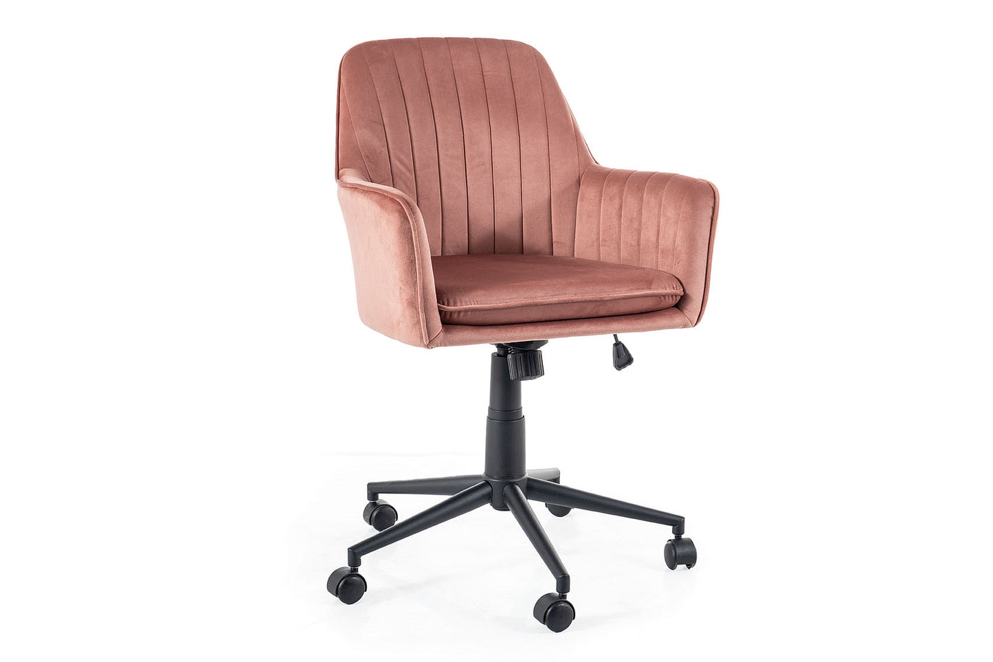 Office Chair Q-886 VELVET ANTIQUE PINK BLUVEL 52 