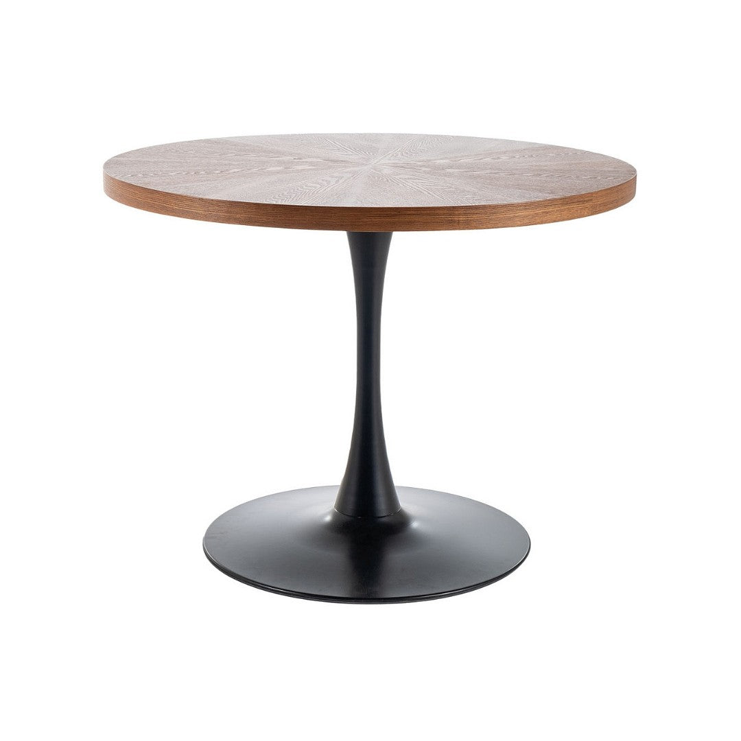 Table AMADEO WALNUT/BLACK MATTE FI 100