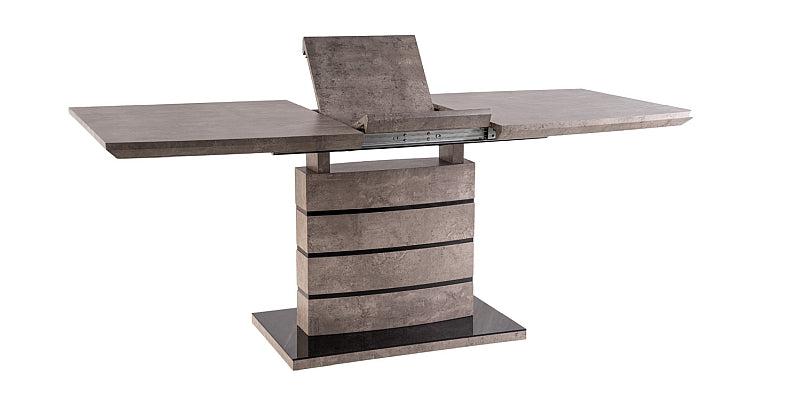 Table LEONARDO CONCRETE EFFECT 140(180)X80