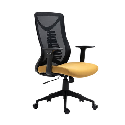 Office Chair Q-330 BLACK/YELLOW 