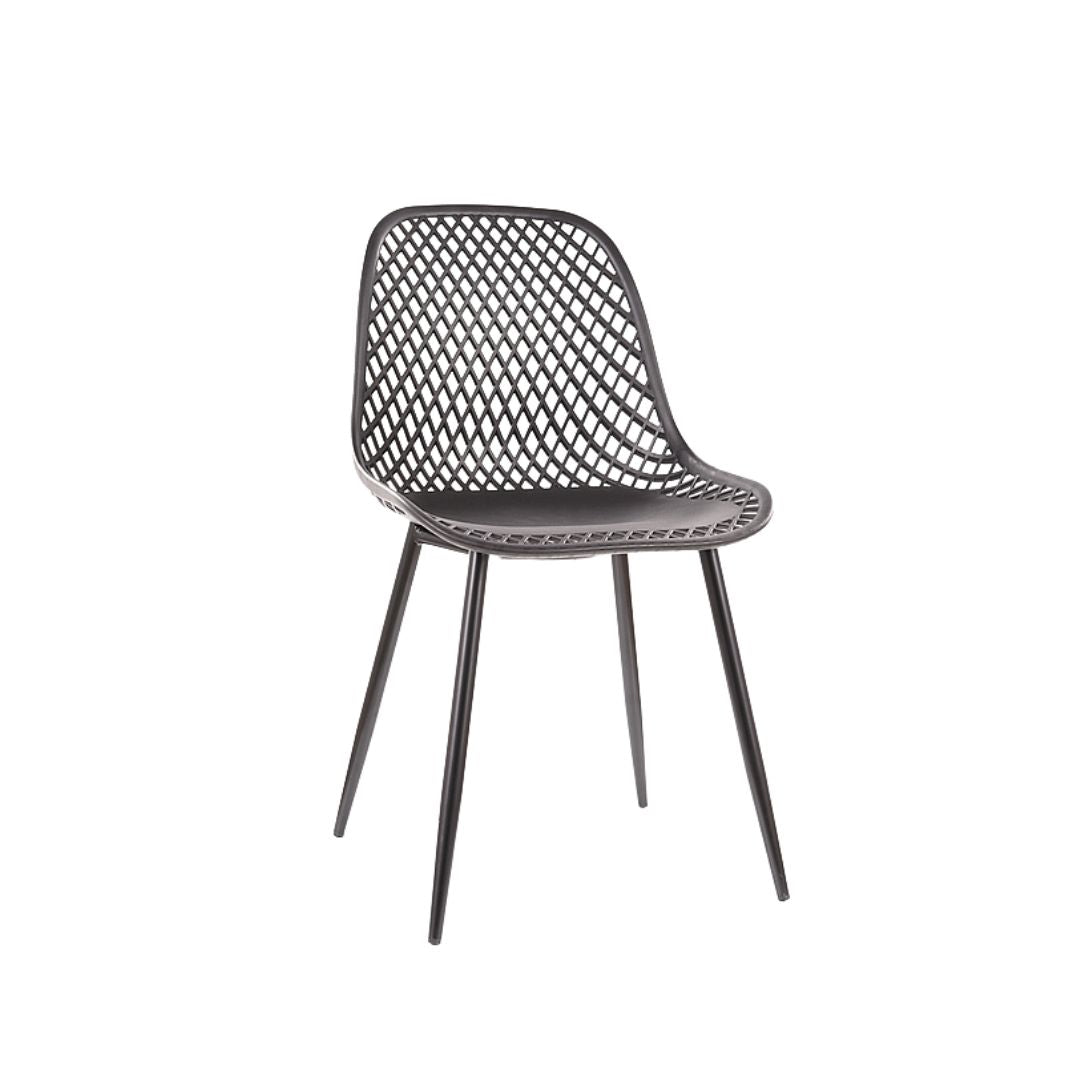 Chair CORAL BLACK FRAME / BLACK 