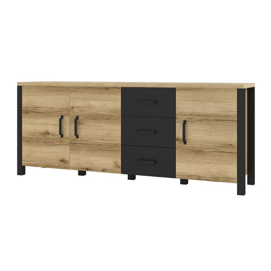 Olin - TV Chest Small 147cm, Natural oak