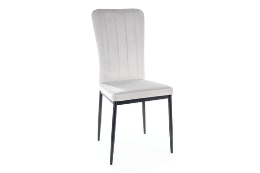 Chair VIGO VELVET BLACK FRAME / J. GRAY BLUVEL 03