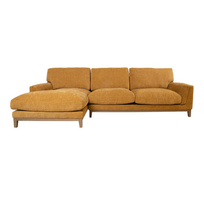 Corner sofa BASIL KS dark yellow