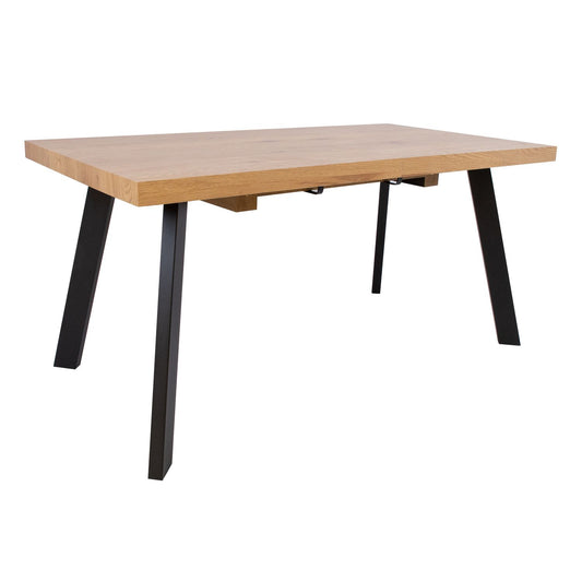 Table BRIGIT 159/198x84.5xH77cm light wood