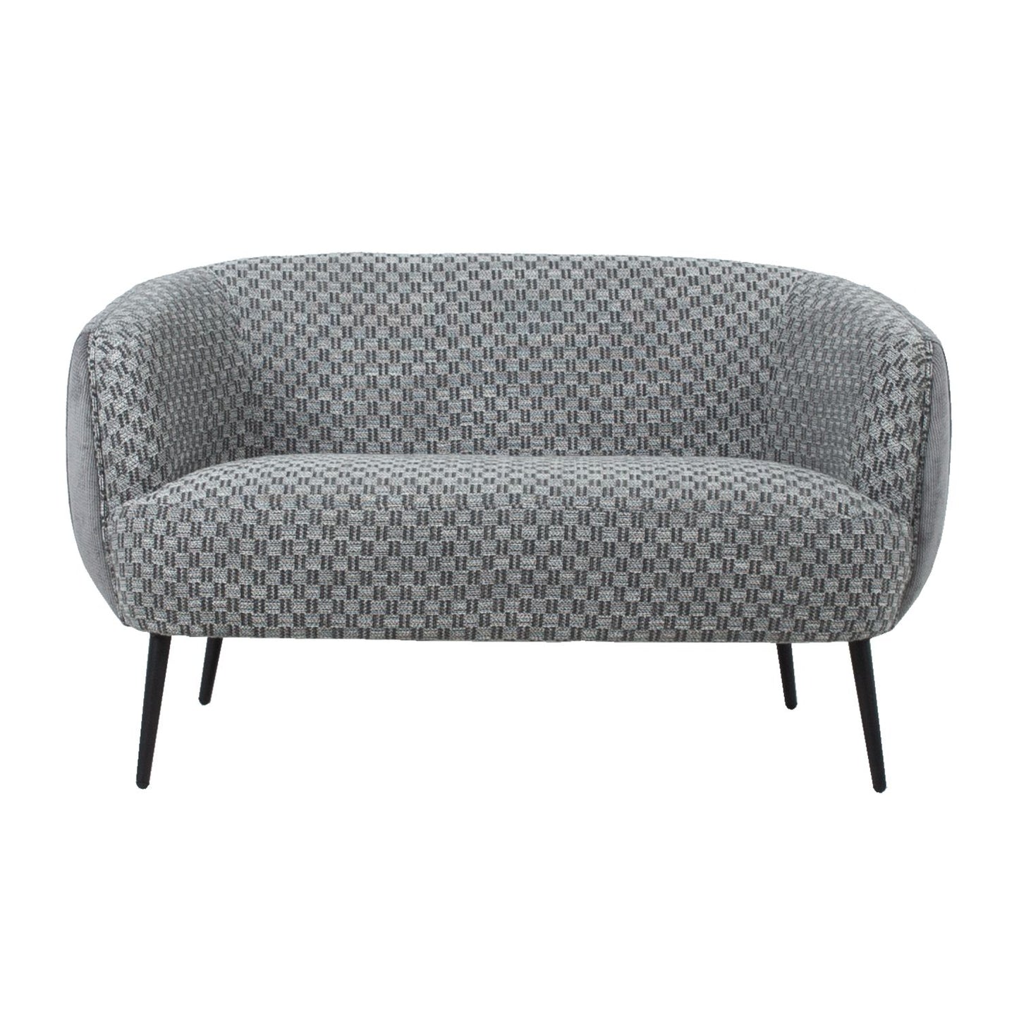 Sofa ACCENT 129x80xH74cm, gray