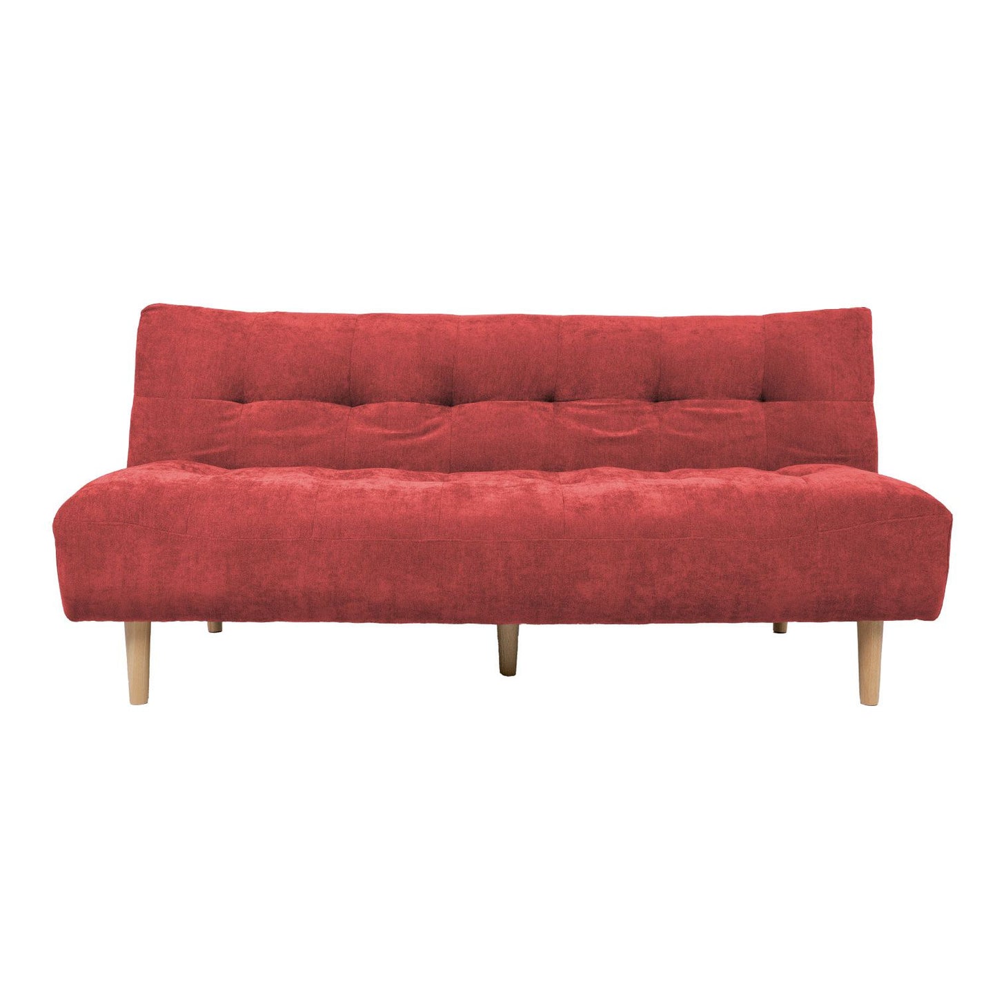 Sofa bed KIRUNA 186x101xH87cm, red