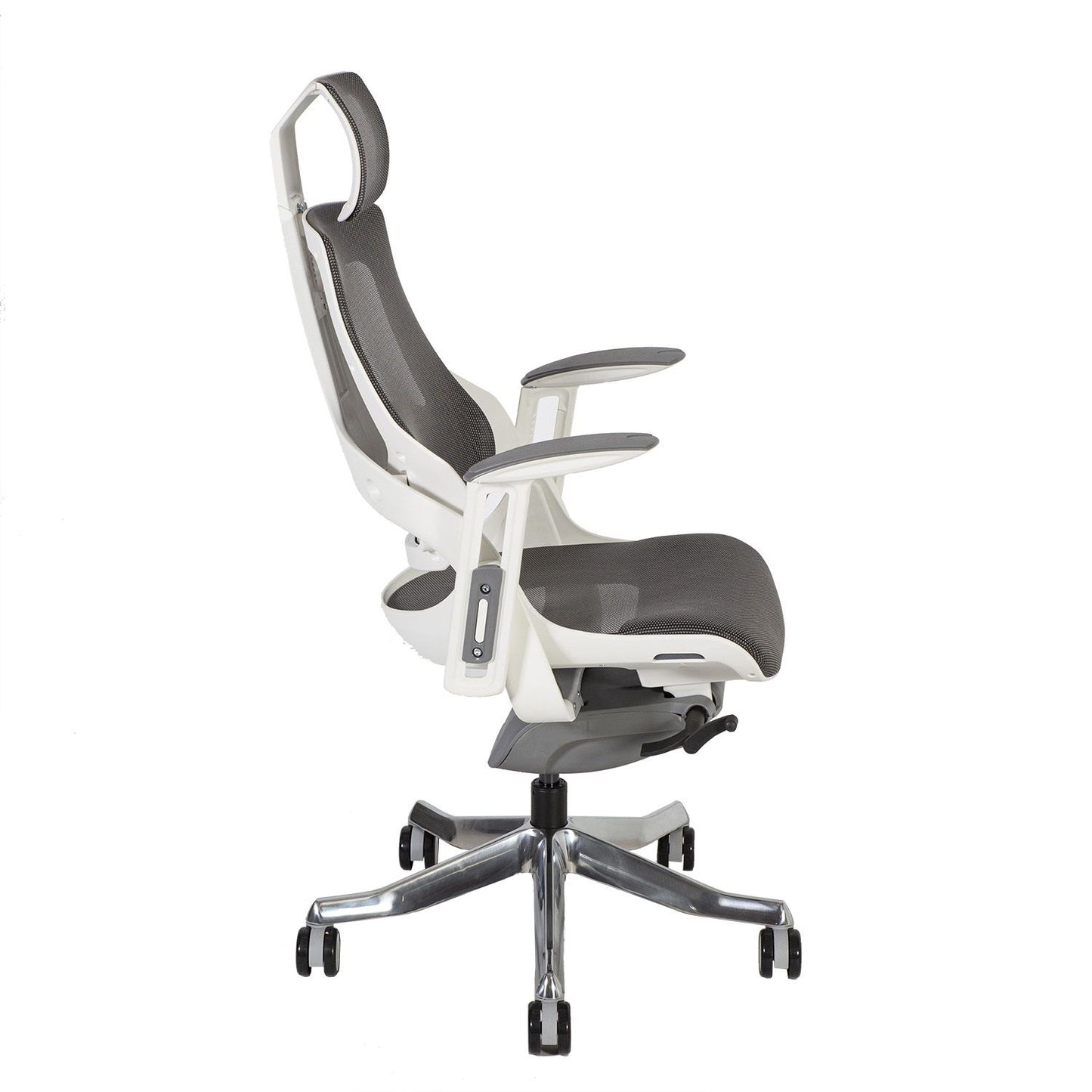 Work chair WAU - grey/white 