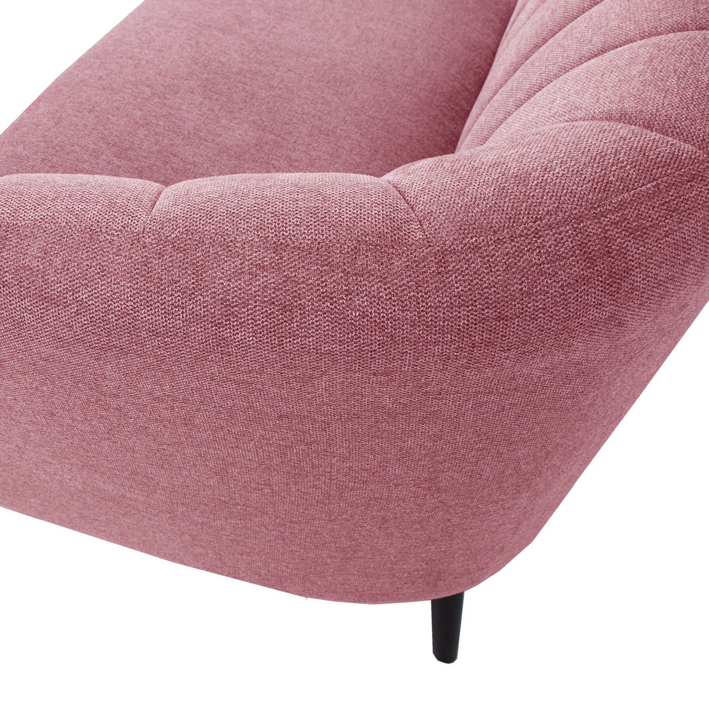 Lounge chair MELODY 100x88xH76cm, pink 