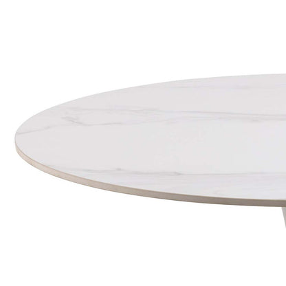 Table MALTA D90xH75cm, white