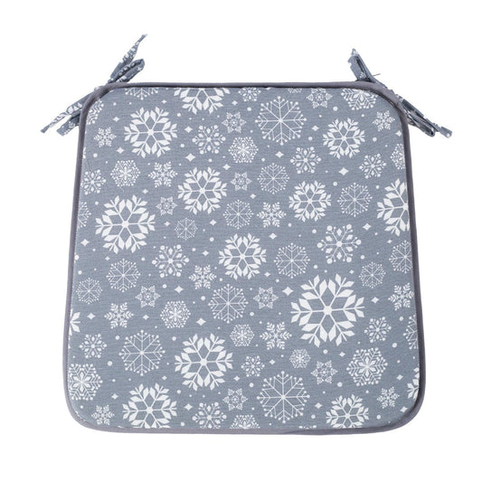 Chair cushion WINTER FLOWERS 39x39cm