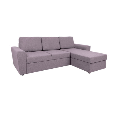 Corner pull-out sofa INGMAR retro pink