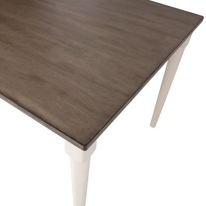 Table JANELLE 183x91xH75cm, grey/white