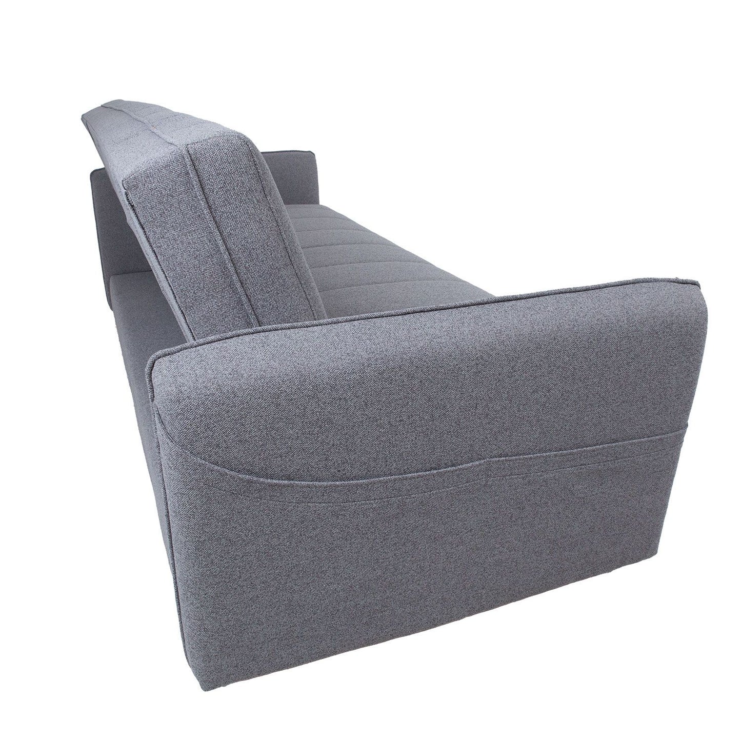 Sofa bed VISBY 200x88xH93cm, gray