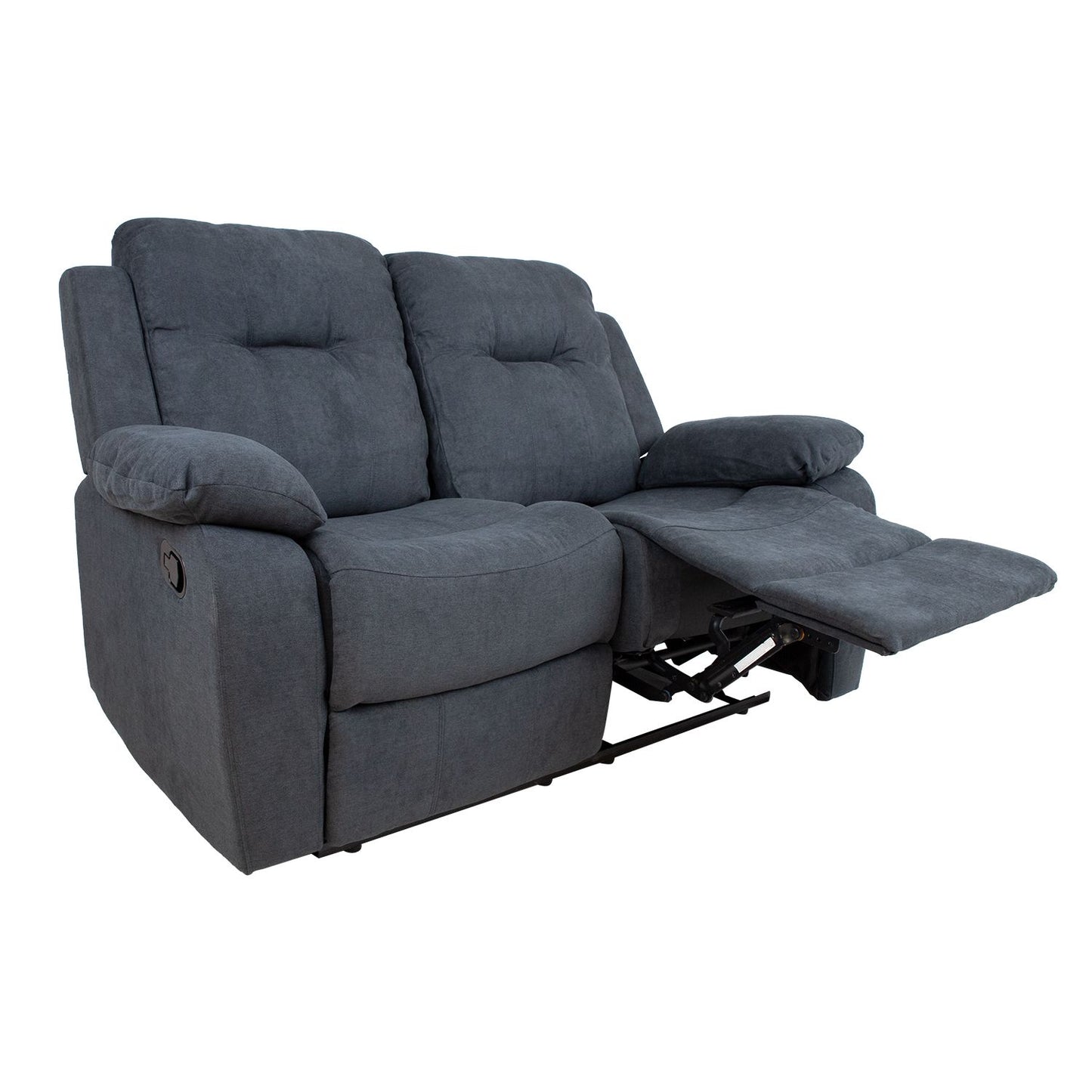 Sofa DIXON with manual mechanism 155x95xH102cm, dark gray