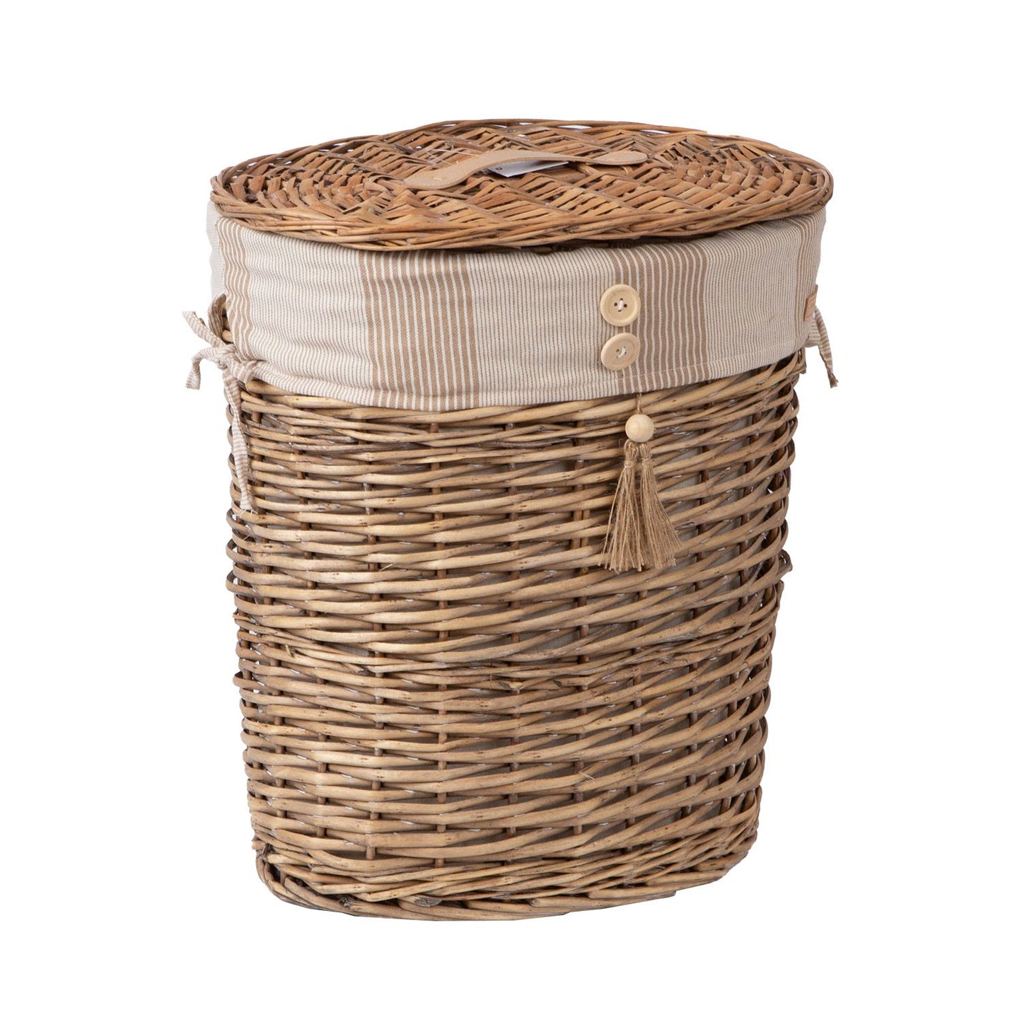 Vela basket WILLI STRIPE 41x29xH45cm 