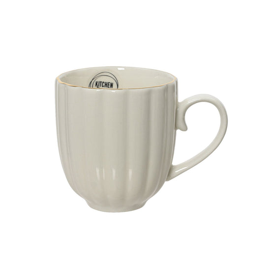 Mug SHELL H9.9cm, porcelain