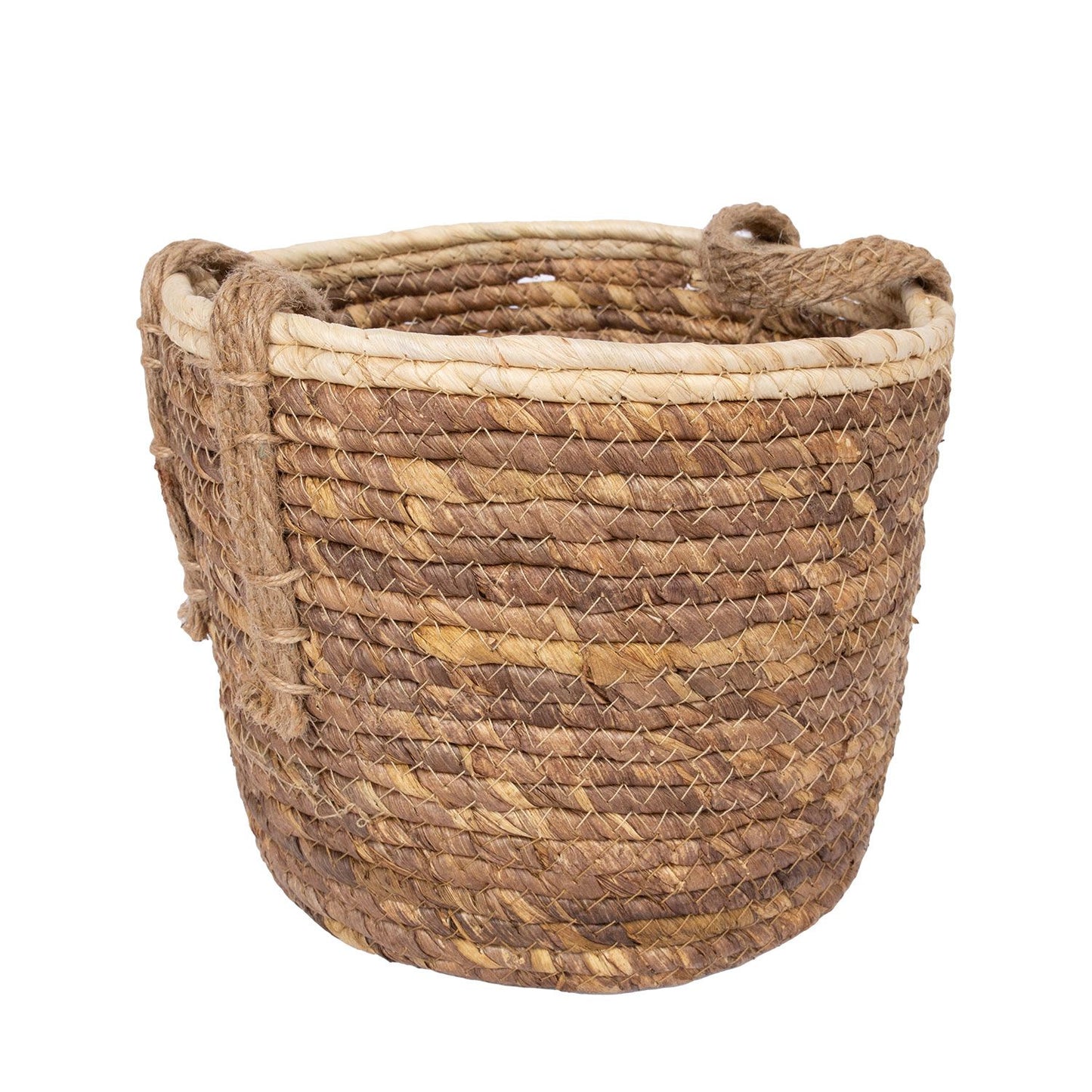 Basket BALI-3, D25xH20cm, natural