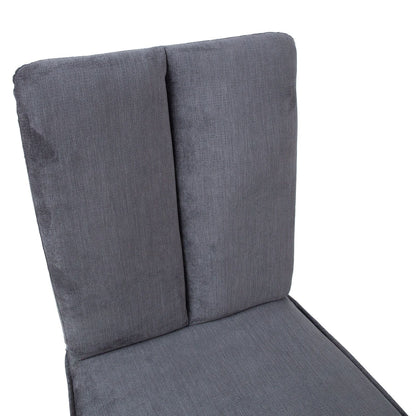 Chair NOVA 59x53.5xH92cm, dark gray 