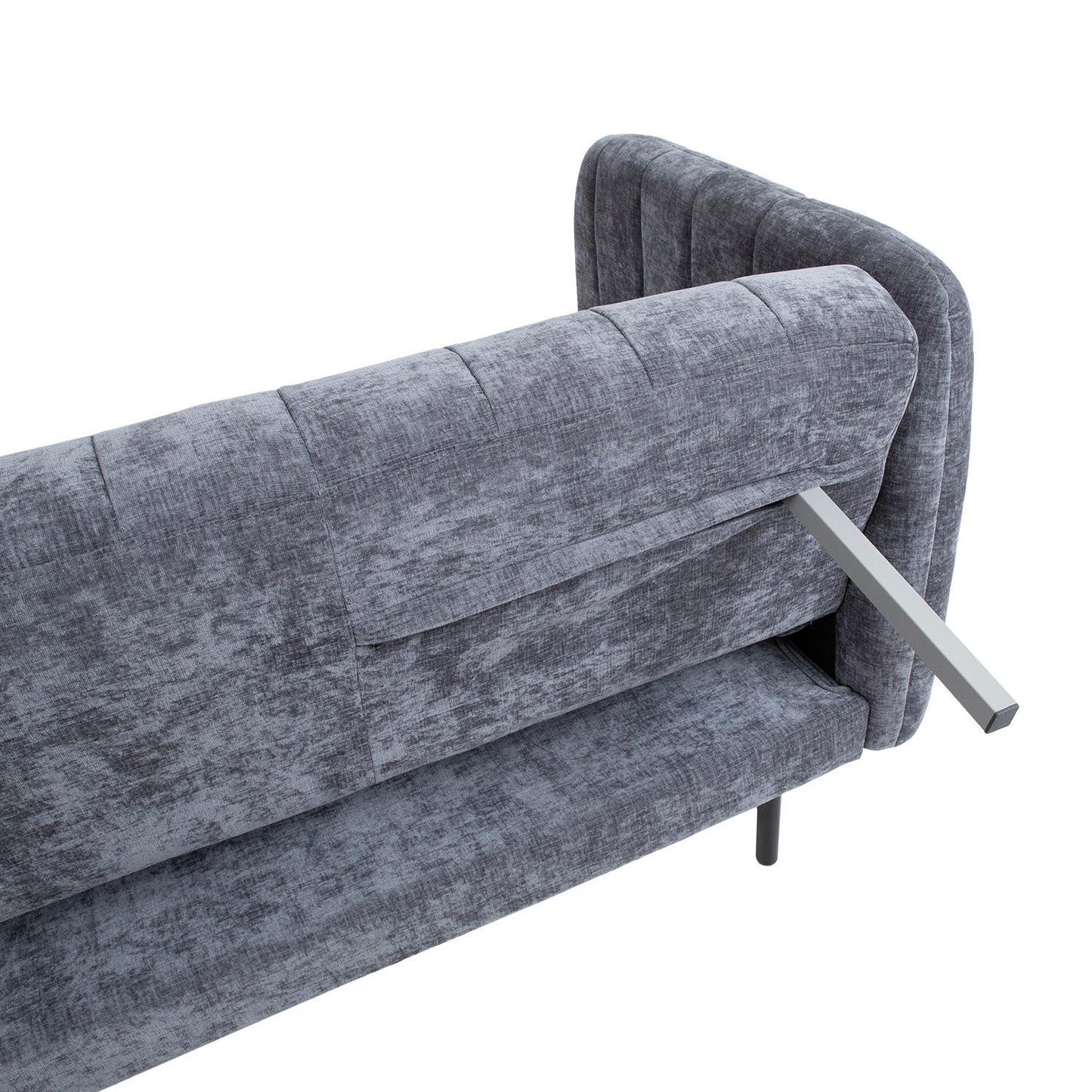 Sofa bed TAMIKA 3-seater, gray