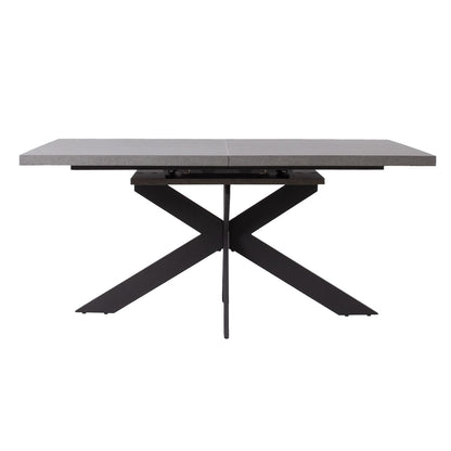 Table EDDY 160/200x90xH76cm, gray melamine