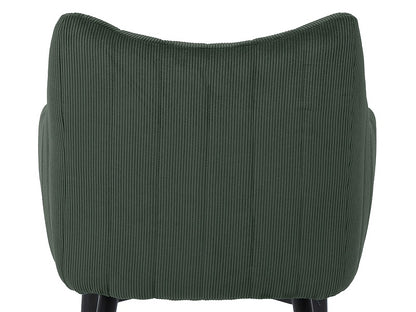 Chair MONTE CHAIRS VELVET BLACK FRAME / FJORD GREEN 79