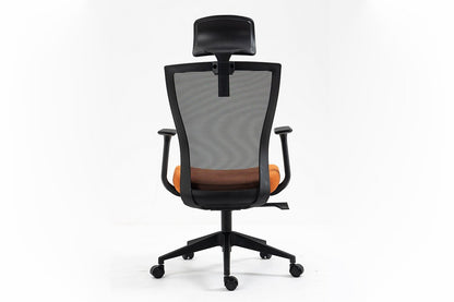 Office Chair Q-328H BLACK/ORANGE 