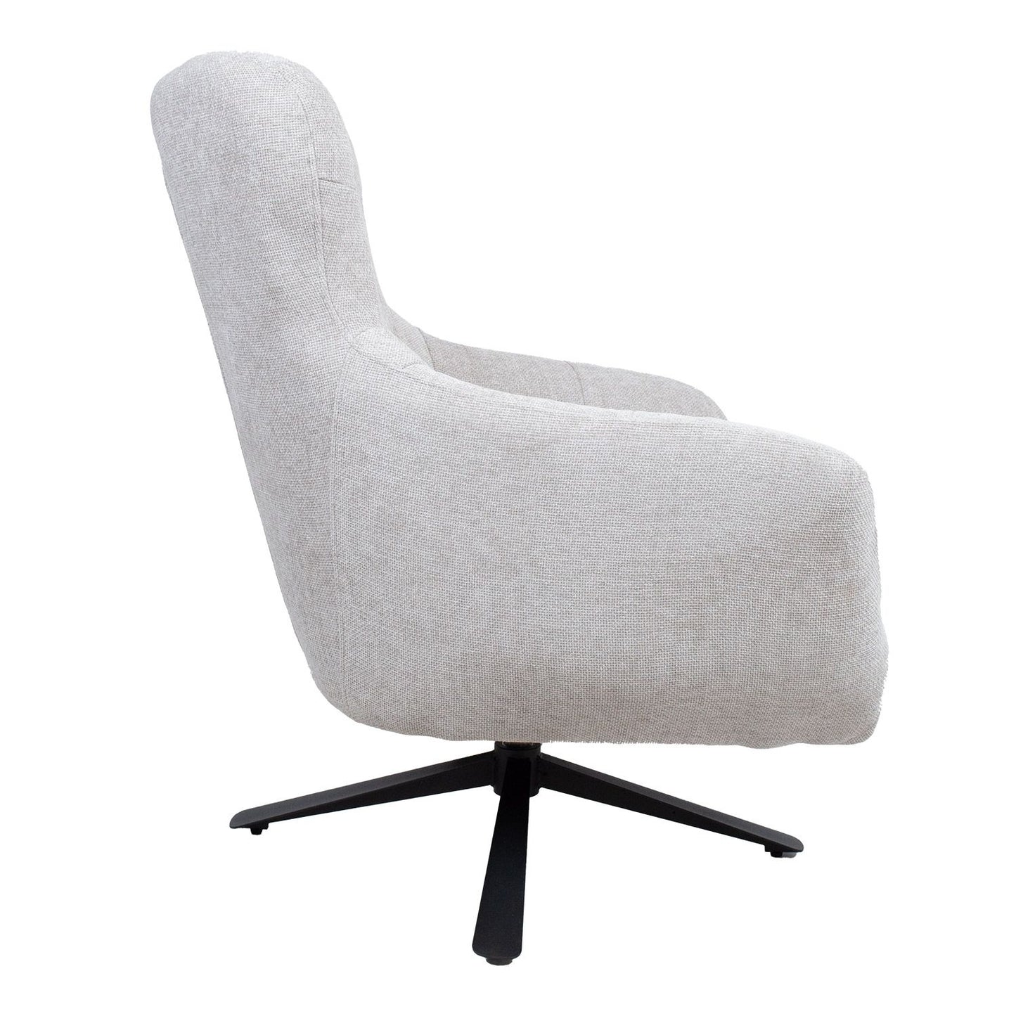 Lounge chair HELGA light gray 