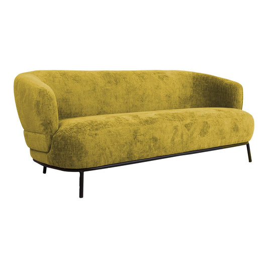 Sofa GEMALA 2.5 small, yellow