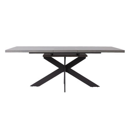 Table EDDY 160/200x90xH76cm, gray melamine