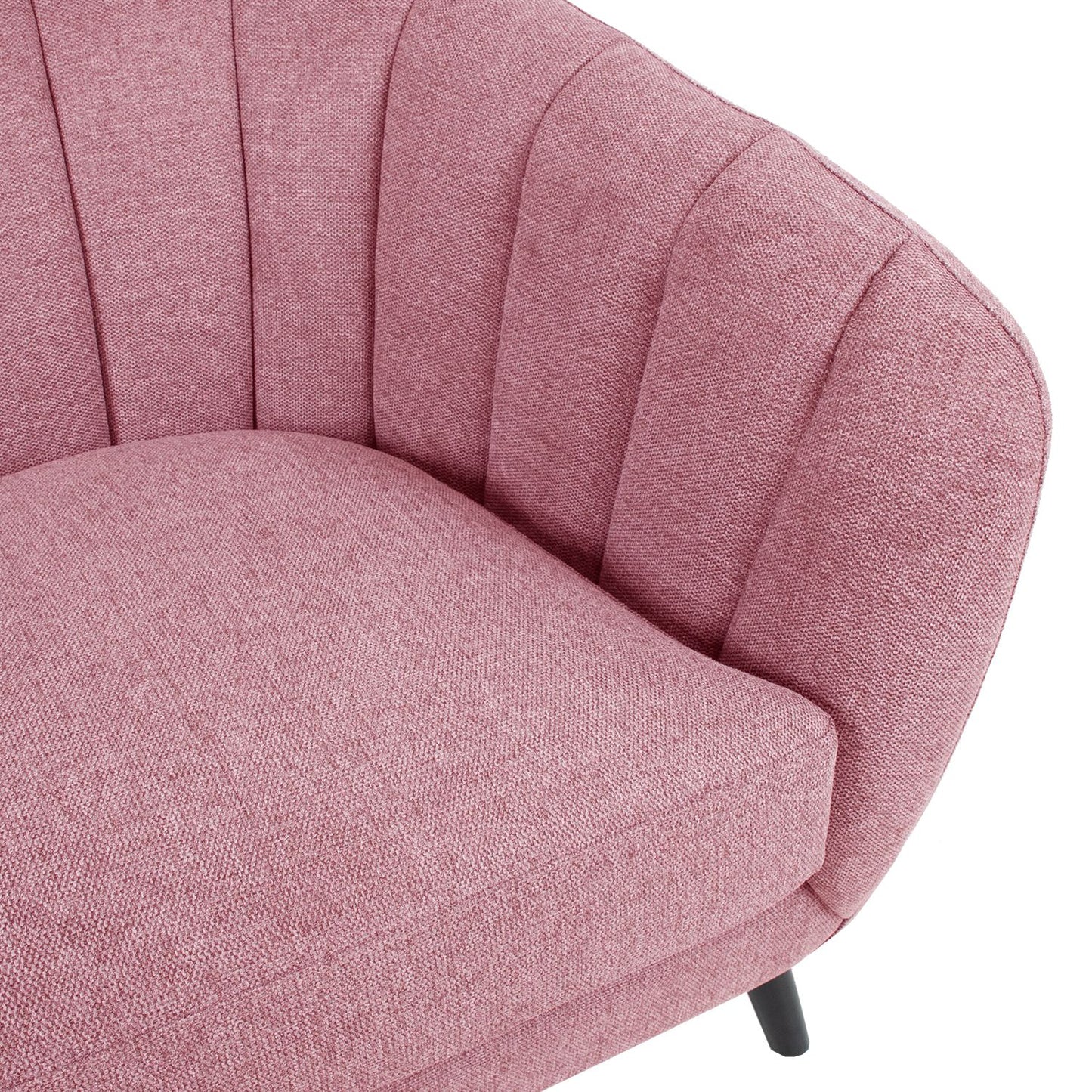 Lounge chair MELODY 100x88xH76cm, pink 