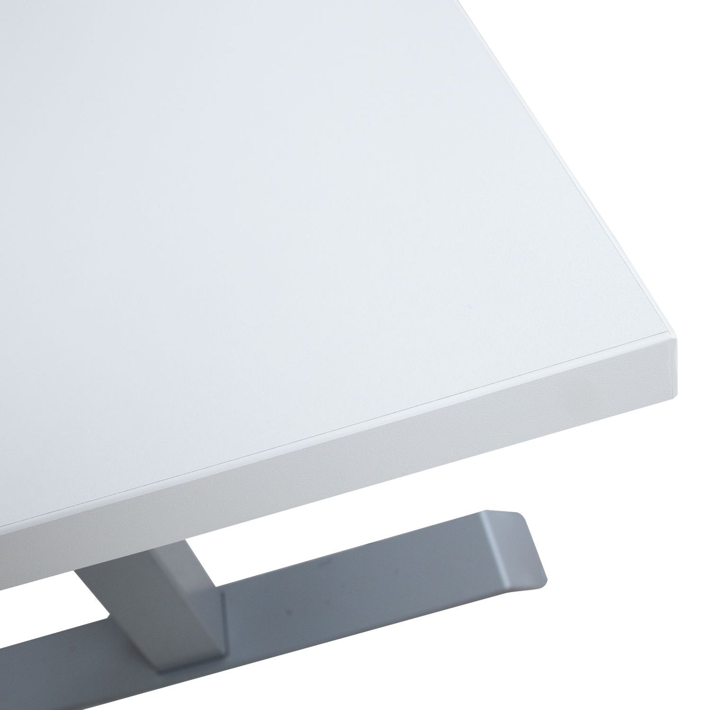 Desk ERGO with 1 motor 160x80cm, grayish white 