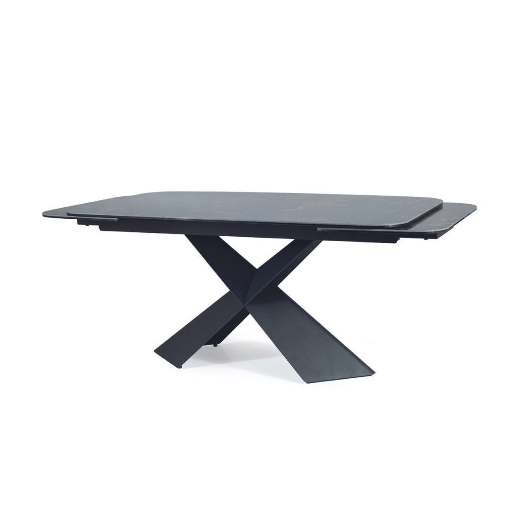 Table AVANGARD II CERAMIC BLACK/MATTE 160(240)X95