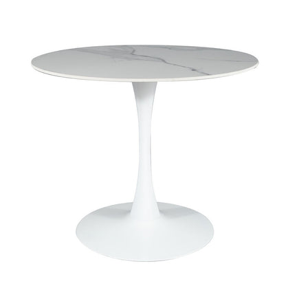 Table ESPERO WHITE MARBLE EFFECT/WHITE FI 90