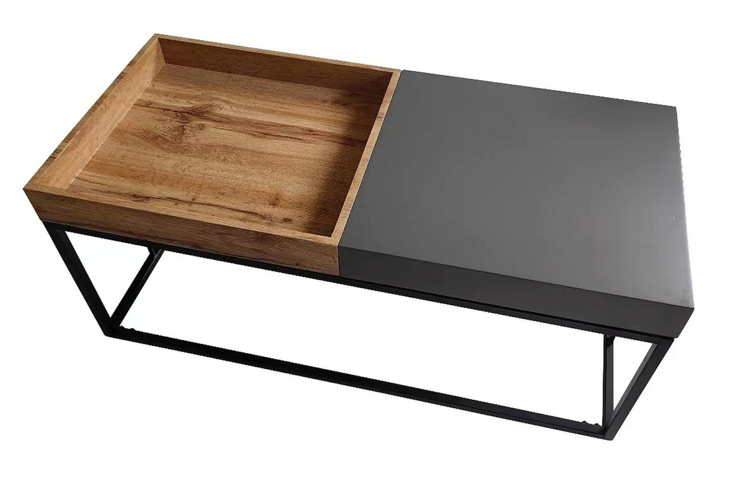 Coffee table LUNARIA OAK TONE/ANTHRACITE 110X50X47