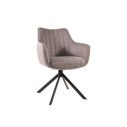 Chair AZALIA BREGO BLACK FRAME / GRAY 07 