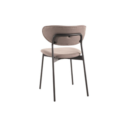 Chair DAN FRAME BLACK / BEIGE. 221