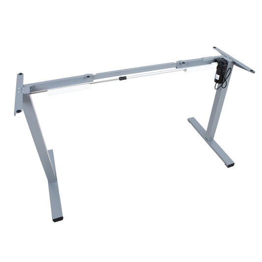 Table leg ERGO OPTIMAL with 1 motor, silver gray 