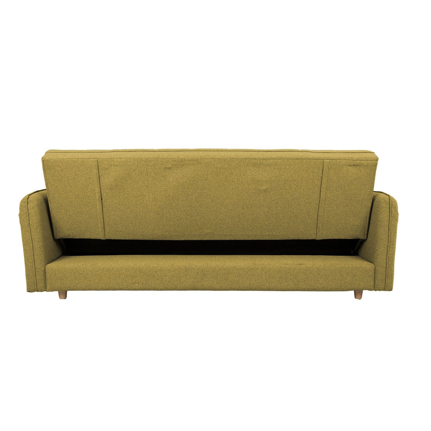 Sofa bed VISBY 200x88xH93cm, yellow