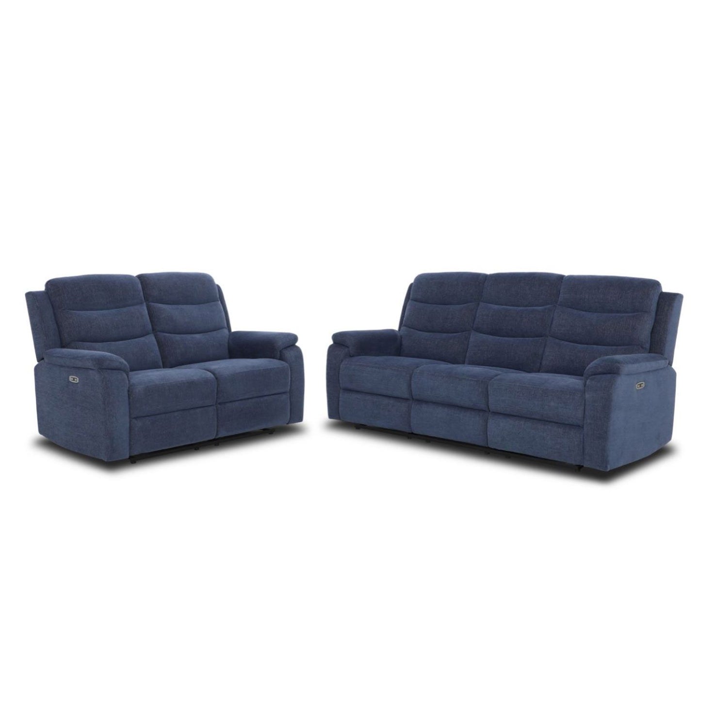 Sofa-recliner MIMI 2-seater electric, blue