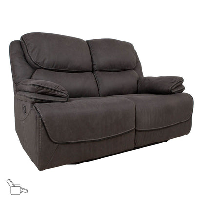 Sofa GORDY 2-seater, with manual mechanism, gray