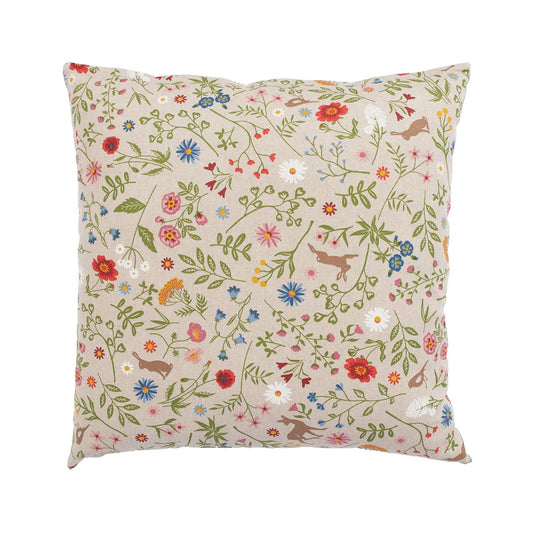 Pillow HOLLY 45x45cm, animals and flowers