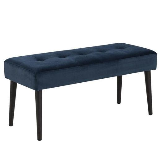 Bench GLORY 38x95xH45cm, dark blue