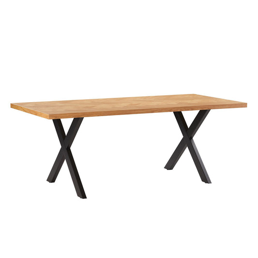 Table ROWAN 200x90xH75cm, coniferous oak 