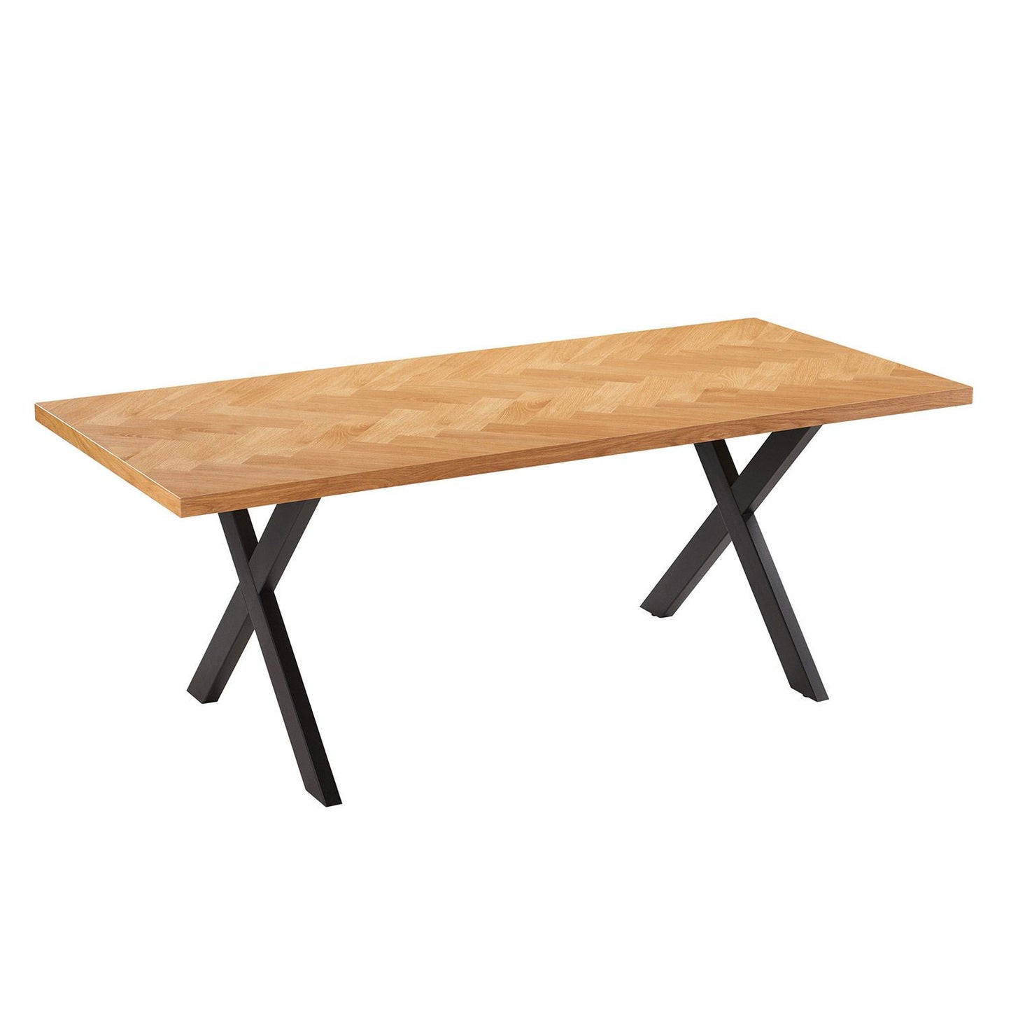 Table ROWAN 200x90xH75cm, coniferous oak 