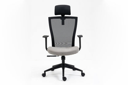 Office Chair Q-328H BLACK/GRAY 