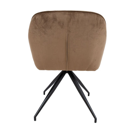 Chair BRIT, beige velvet 