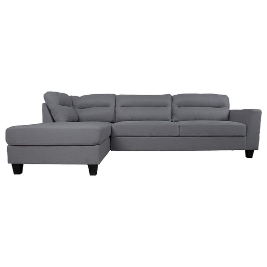 Corner sofa HELSINKI KS, dark gray